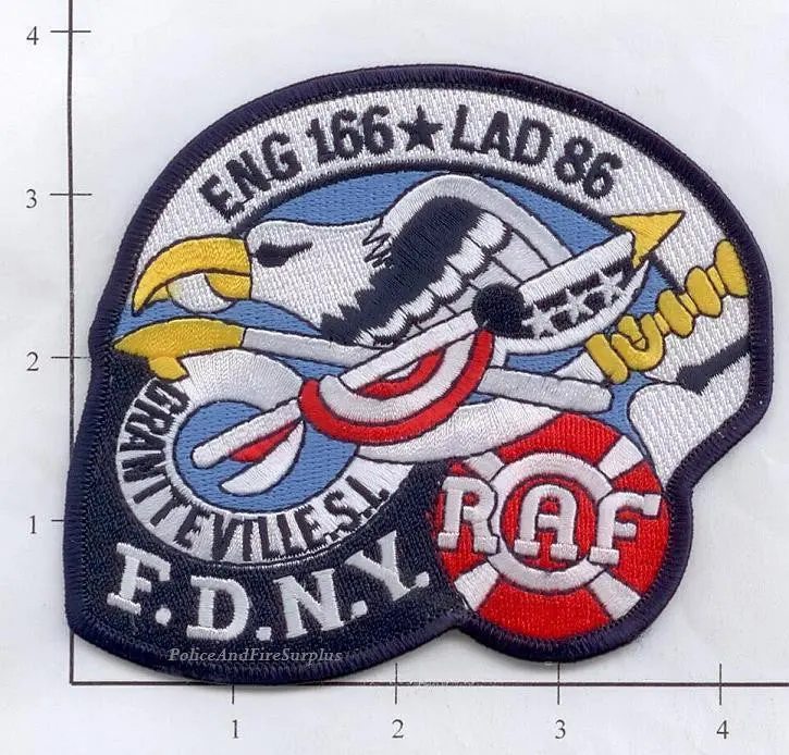 New York City Engine 166 Ladder 86 Fire Patch V4 1