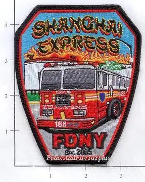 New York City Engine 168 Fire Dept Patch V3 1