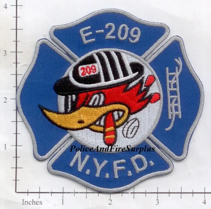 New York City Engine 209 Fire Patch 1
