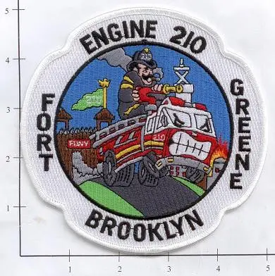 New York City Engine 210 Fire Dept Patch V6 - Crazy Engine 1