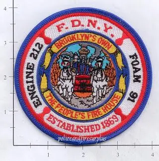 New York City Engine 212 Foam 91 Fire Patch V5 1