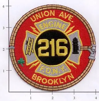 New York City Engine 216 Fire Dept Patch V3 1