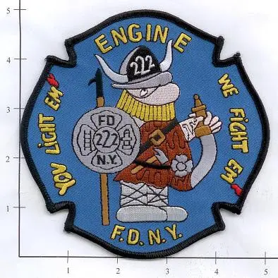 New York City Engine 222 Fire Patch V7 1