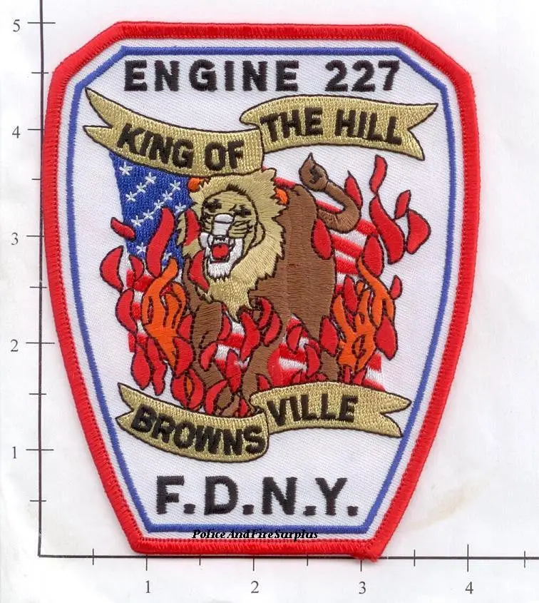 New York City Engine 227 Fire Dept Patch V5 1