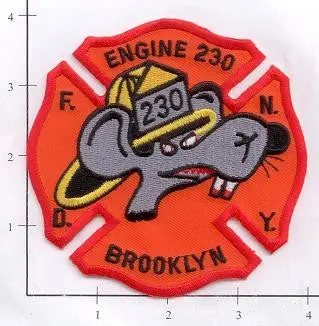 New York City Engine 230 Fire Patch V2 1