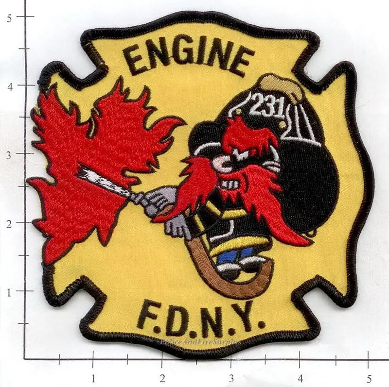 New York City Engine 231 Fire Dept Patch V3 1