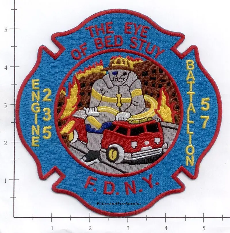 New York City Engine 235 Battalion 57 Fire Patch V11 1