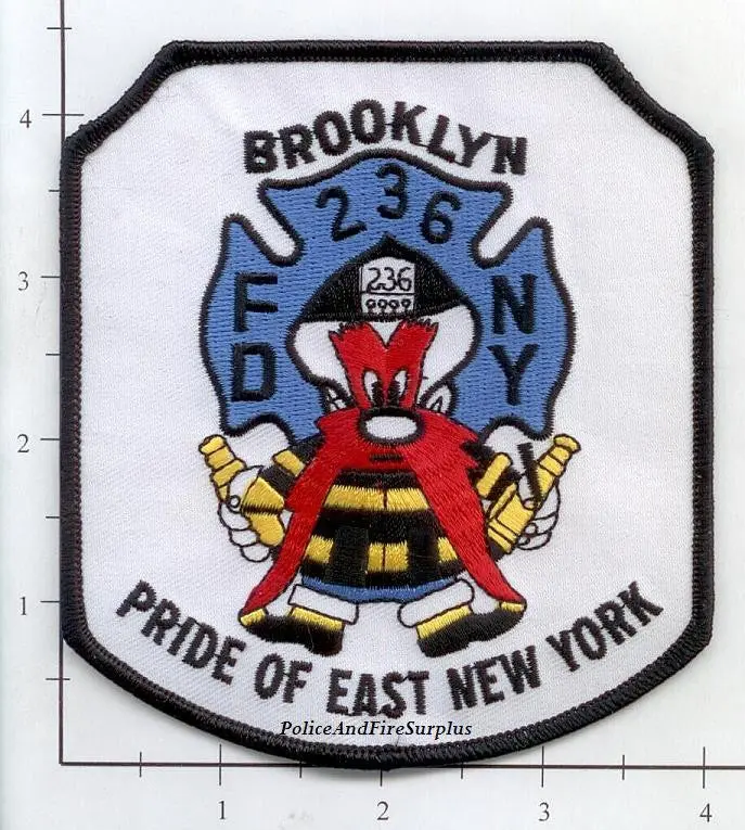 New York City Engine 236 Fire Dept Patch V8 1