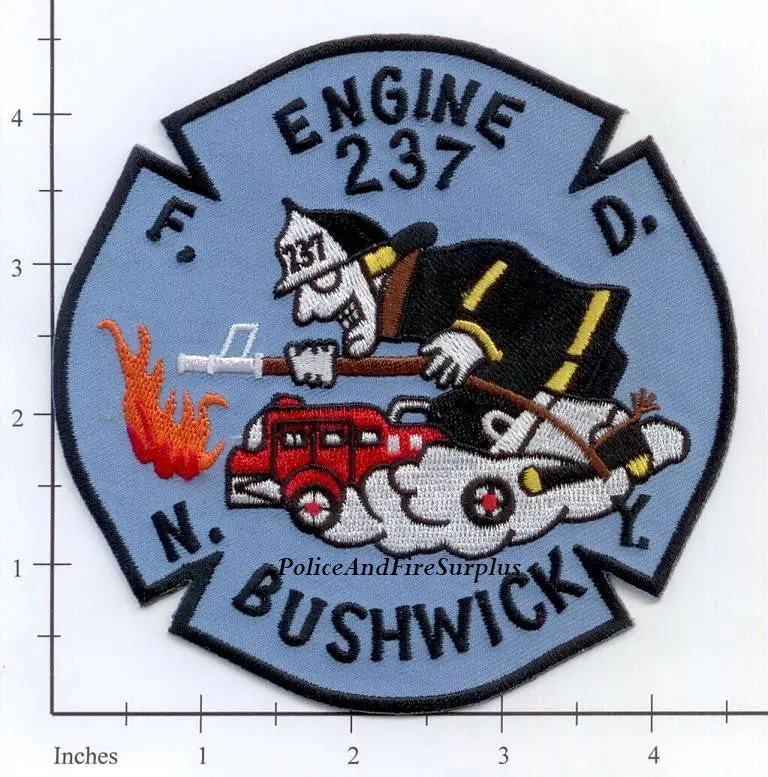 New York City Engine 237 Fire Patch V7 1