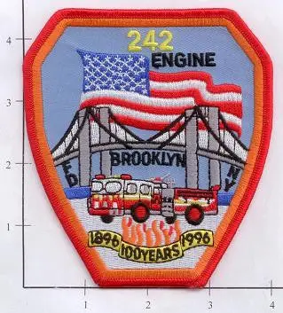 New York City Engine 242 Fire Patch V2 1