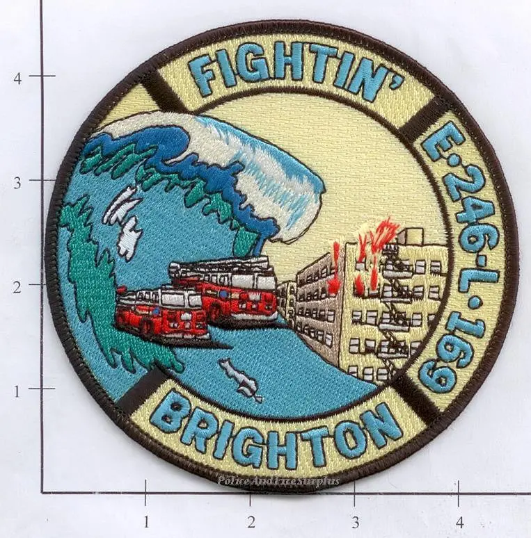 New York City Engine 246 Ladder 169 Fire Patch V4 Surfing Rigs 1