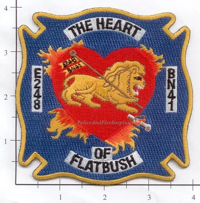 New York City Engine 248 Battalion 41 Patch V5 1