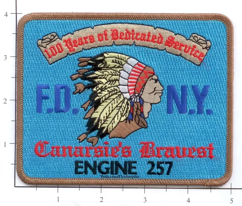 New York City Engine 257 Fire Dept Patch V12 1