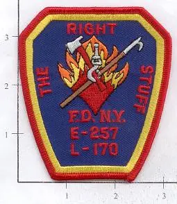 New York City Engine 257 Ladder 170 Fire Patch V2 1