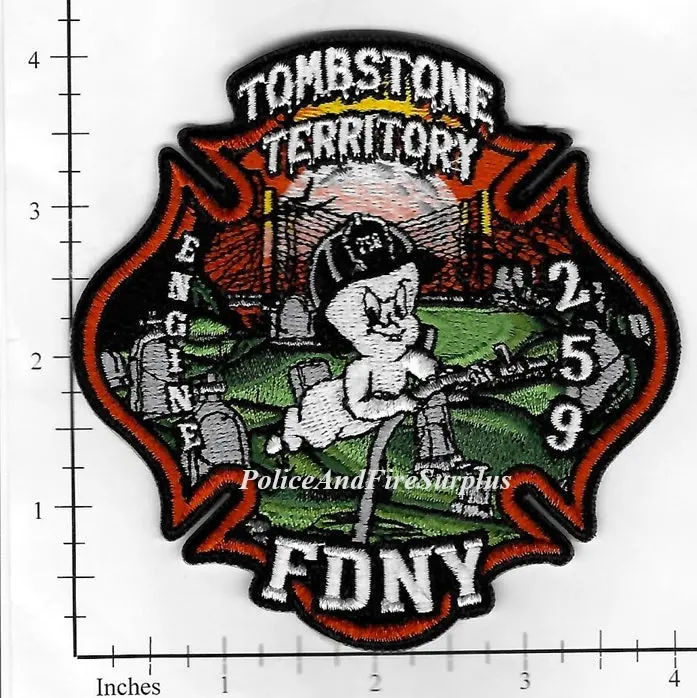New York City Engine 259 Fire Dept Patch V8 1