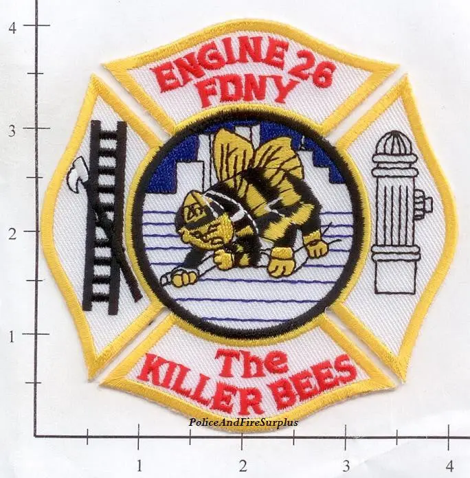 New York City Engine  26 Fire Patch V7 1