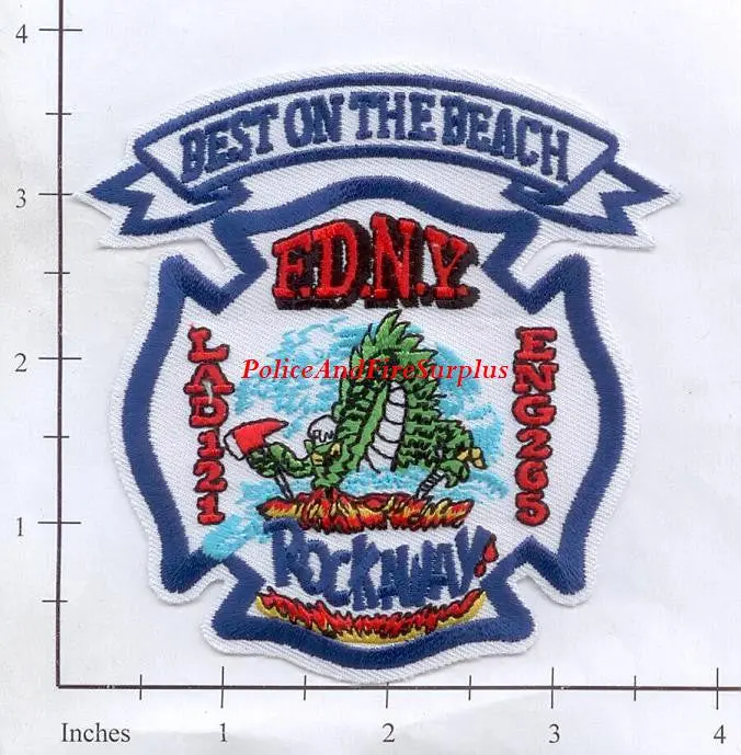 New York City Engine 265 Ladder 121 Fire Dept Patch V5 1