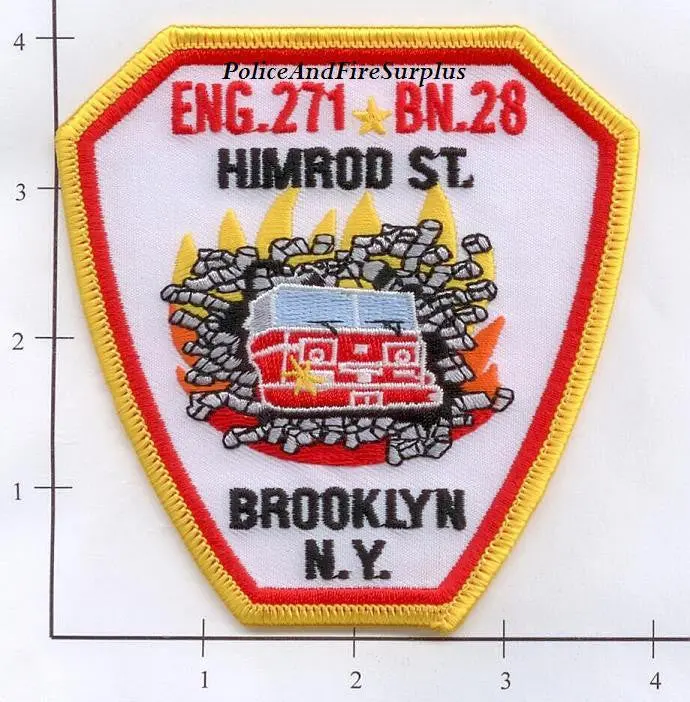 New York City Engine 271 Battalion 28 Fire Patch V2 1