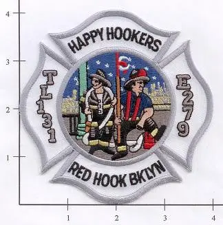 New York City Engine 279 Ladder 131 Fire Dept Patch V2 1