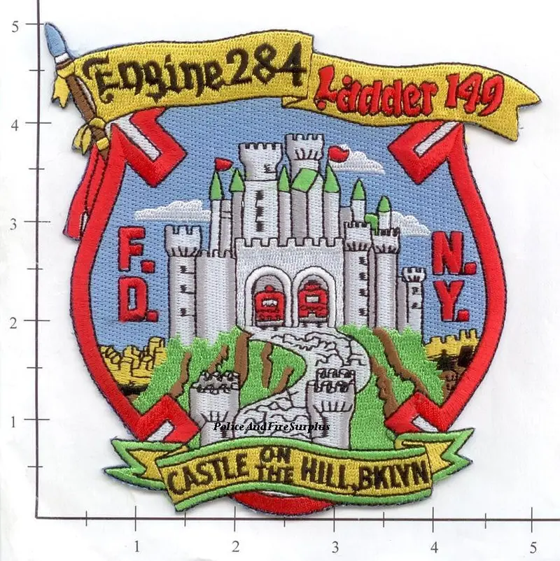 New York City Engine 284 Ladder 149 Fire Patch V9 1