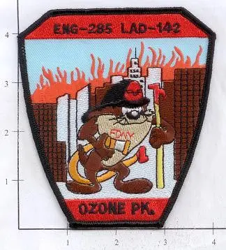 New York City Engine 285 Ladder 142 Fire Patch V2 1