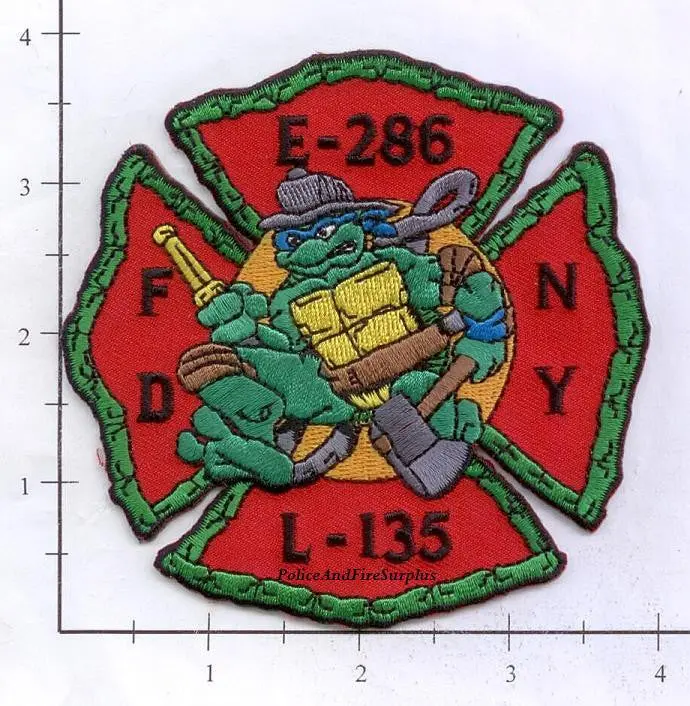 New York City Engine 286 Ladder 135 Fire Patch V5 1
