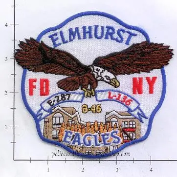 New York City Engine 287 Ladder 136 Battalion 46 Fire Patch V4 1