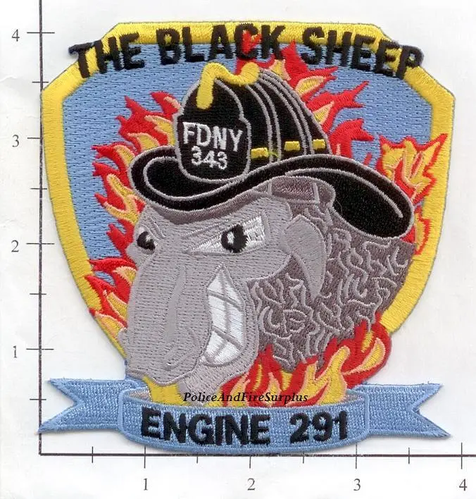 New York City Engine 291 Fire Dept Patch V4 343 1