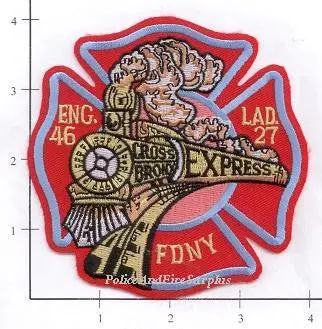 New York City Engine  46 Ladder 27 Fire Patch V5 1
