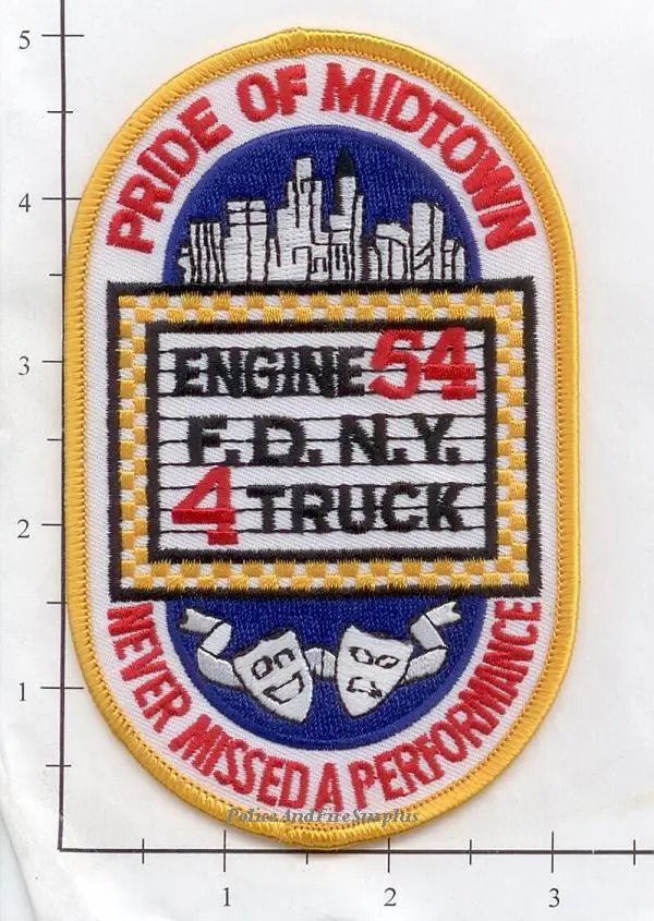 New York City Engine 54 Ladder 4 Fire Patch V13 1