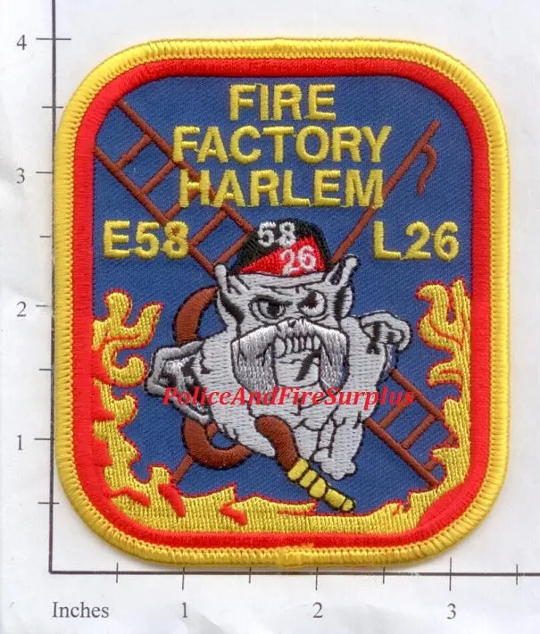 New York City Engine  58 Ladder 26 Fire Patch V26 1
