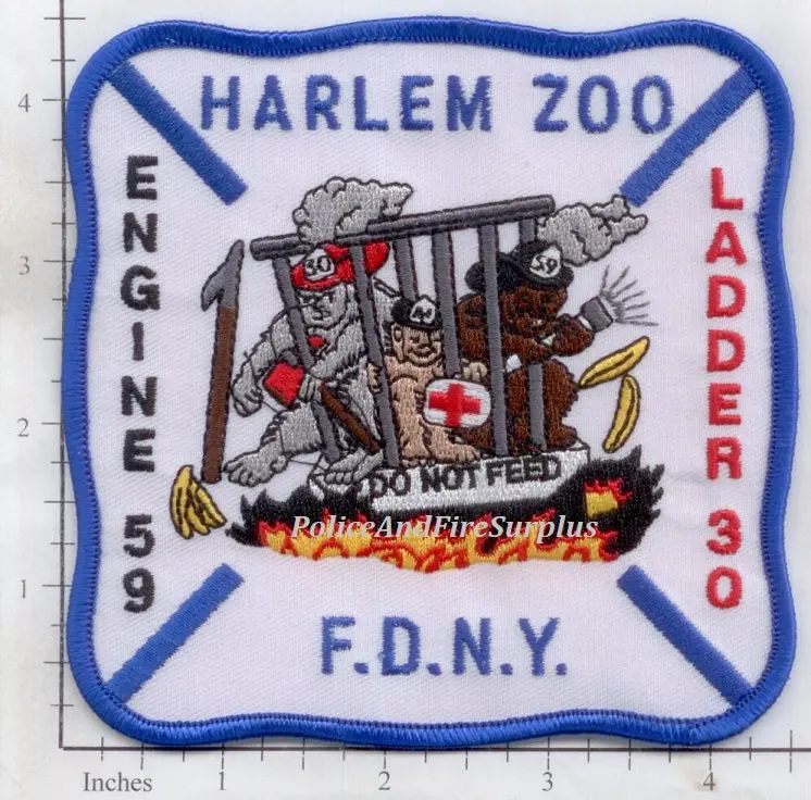 New York City Engine 59 Ladder 30 Fire Dept Patch 1
