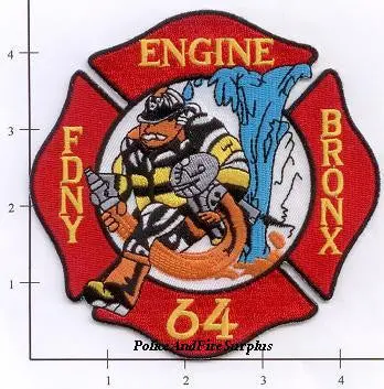 New York City Engine  64 Fire Patch V1 1