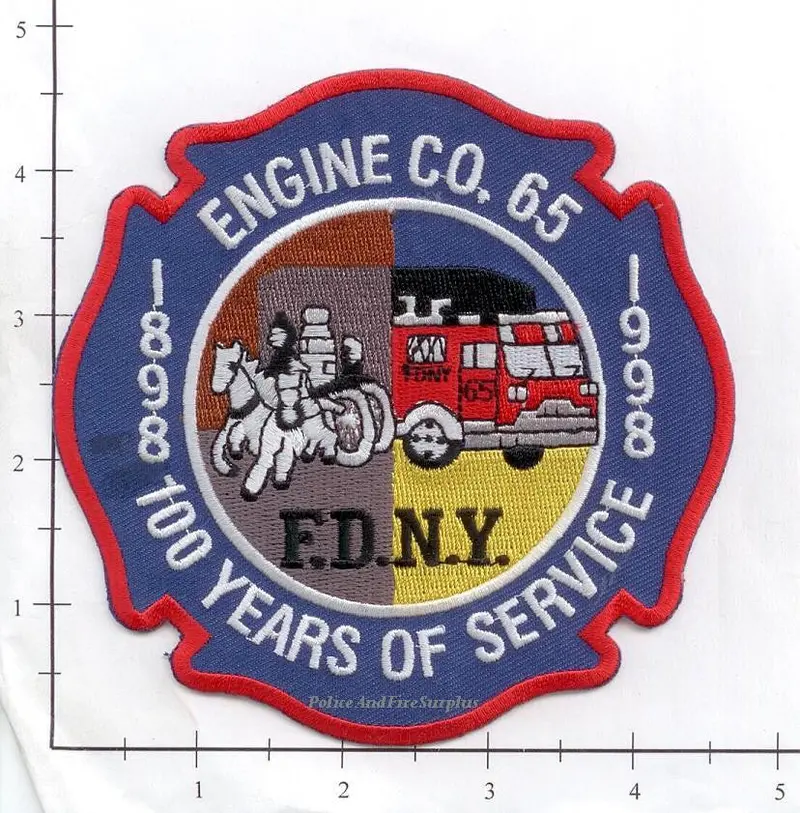 New York City Engine 65 Fire Patch V12 1