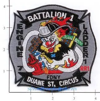 New York City Engine   7 Ladder 1 Battalion 1 Fire Patch V3 1