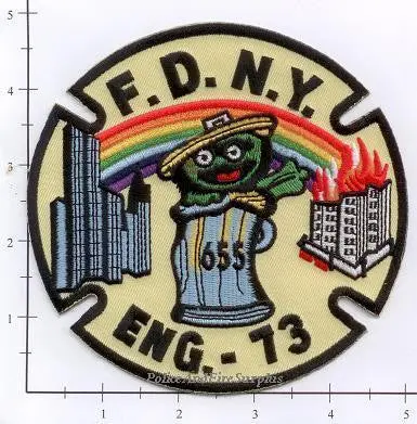 New York City Engine  73 Fire Patch V3 1