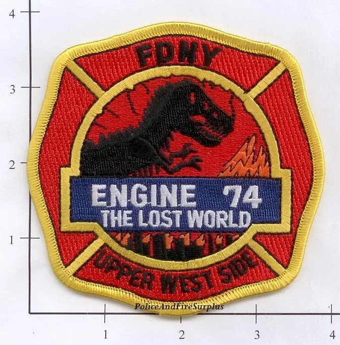 New York City Engine  74 Fire Patch V3 Lost World 1