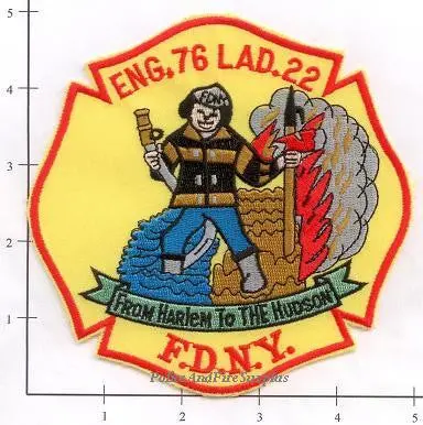 New York City Engine  76 Ladder 22 Fire Patch V1 1