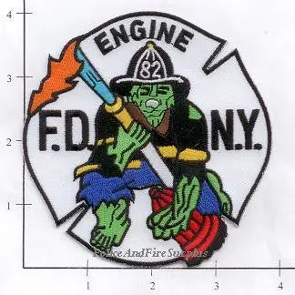 New York City Engine 82 Fire Dept Patch V5 1