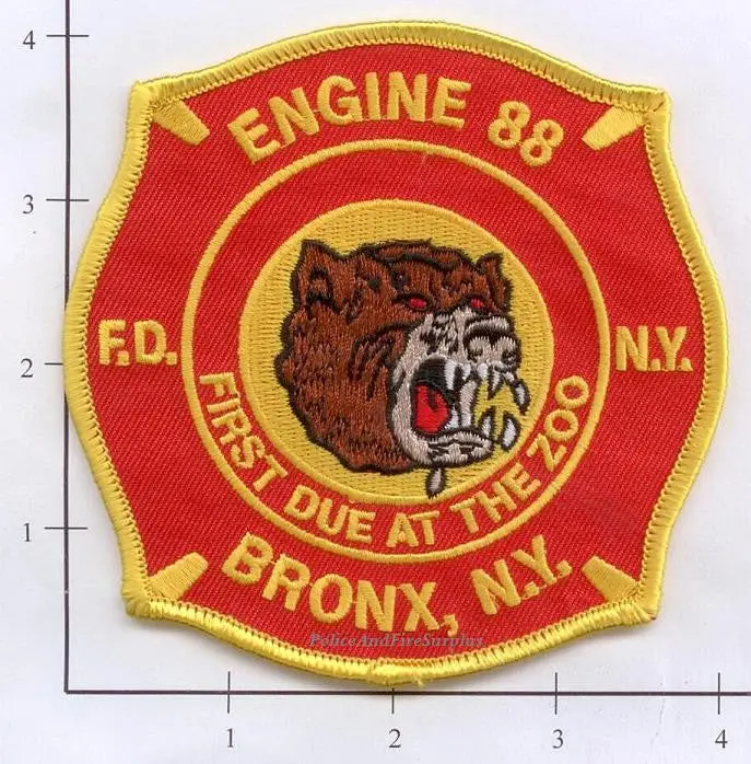 New York City Engine  88 Fire Patch V7 1