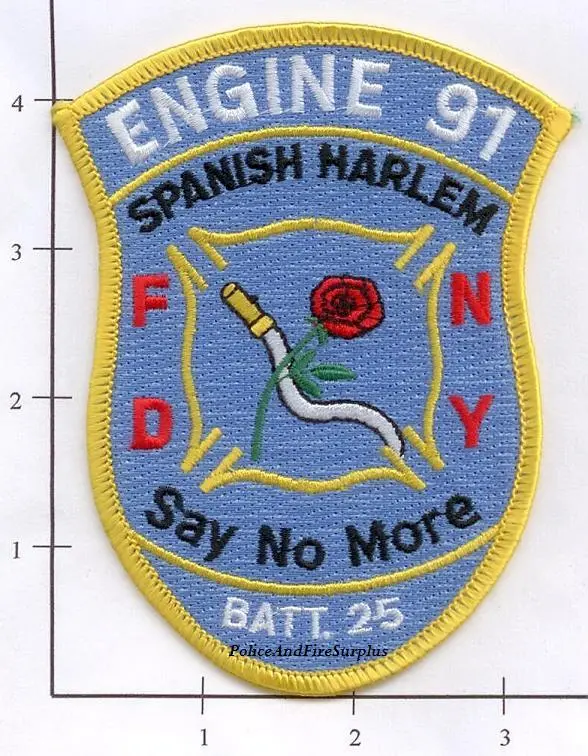 New York City Engine 91 Battalion 25 Fire Patch V1 1
