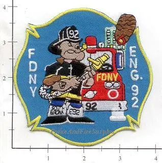 New York City Engine 92 Fire Patch V7 1