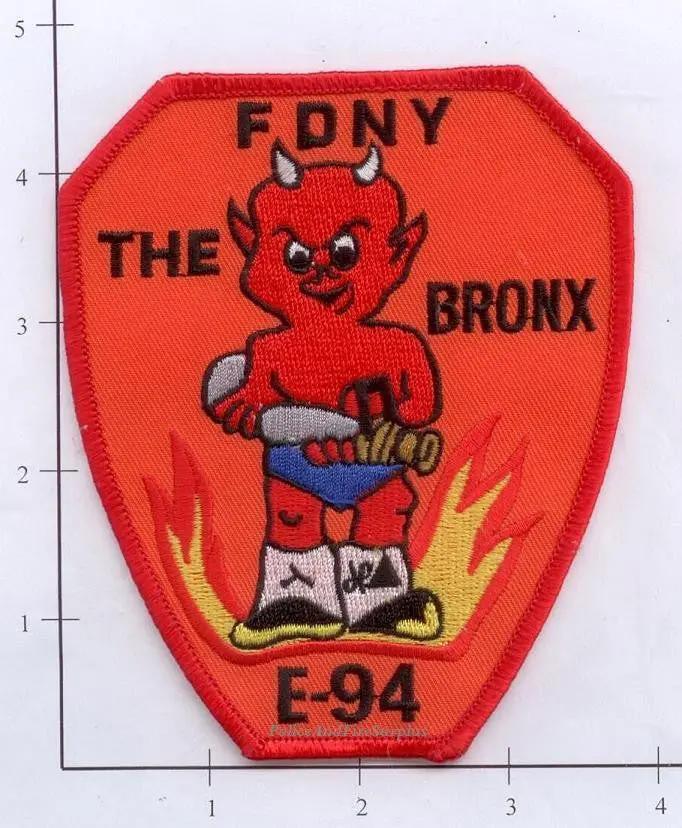 New York City Engine 94 Fire Patch V2 Devil 1