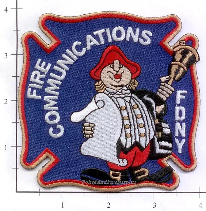 New York City Fire Communications Fire Patch V11 Bell Ringer 1