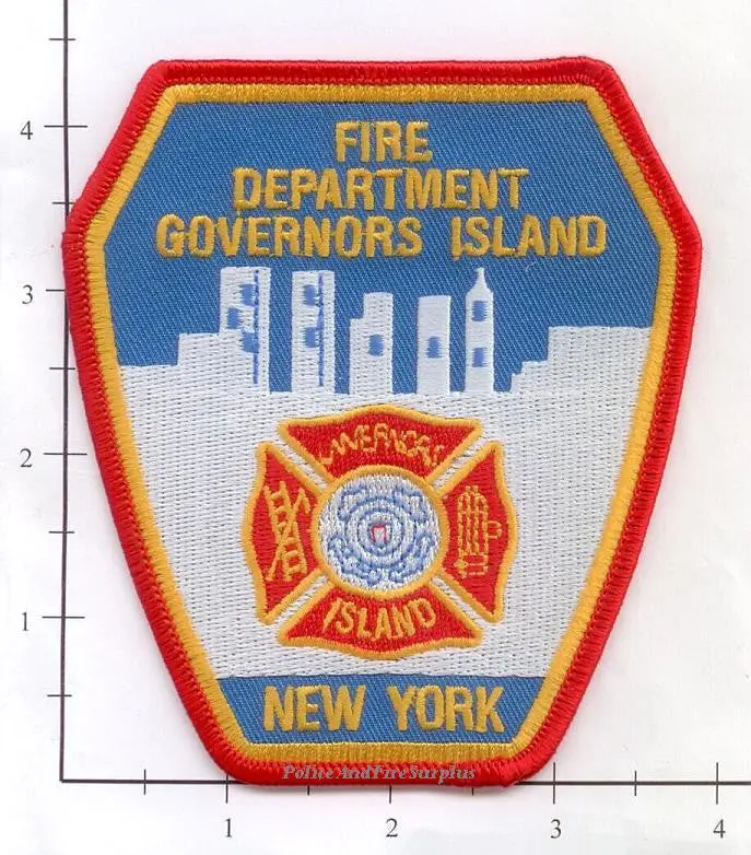 New York City Governor's Island Fire Patch V2 1