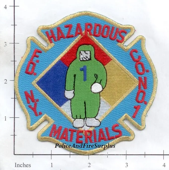 New York City Haz Mat 1 Fire Patch V19 1