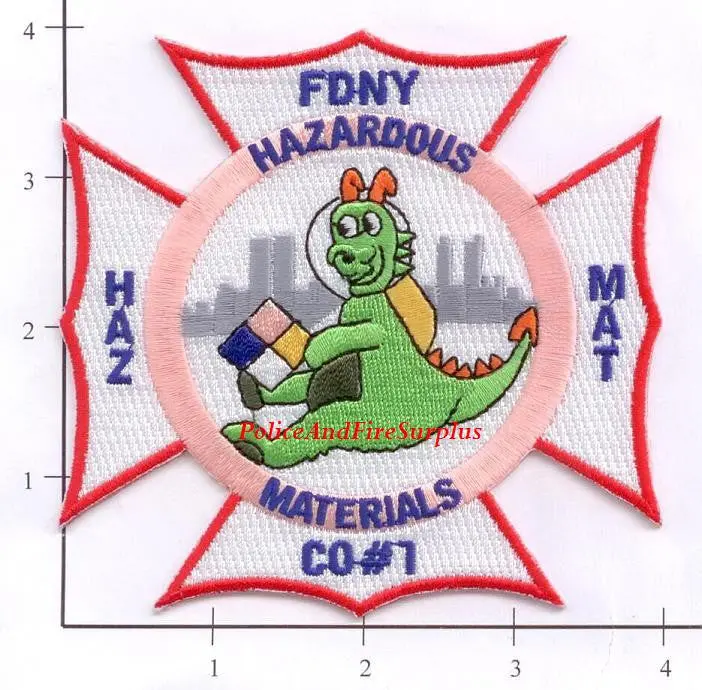 New York City Haz Mat 1 Fire Patch V8 1