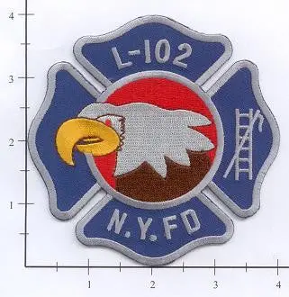 New York City Ladder 102 Fire Patch V3 1