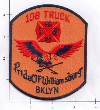 New York City Ladder 108 Fire Patch V8 1