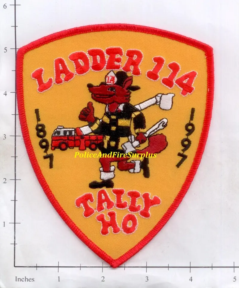 New York City Ladder 114 Fire Patch V9 1